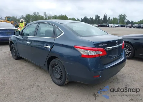 2013 Nissan Sentra S из США, поврежденный, VIN 3N1AB7AP3DL758073